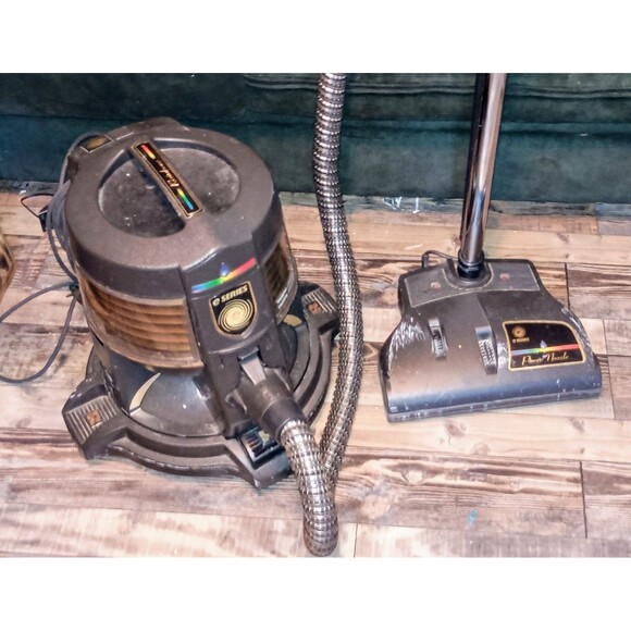 Vintage Rainbow Cannister Vacuum Cleaner Gold Series 1970s EUC - Picture 1 of 12